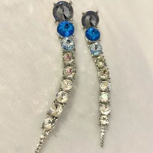 Oscar de la Renta Crystal drop earrings